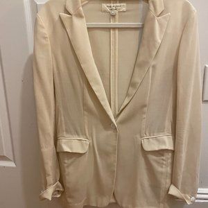 Cream Lightweight Rag & Bone Blazer - Size 4